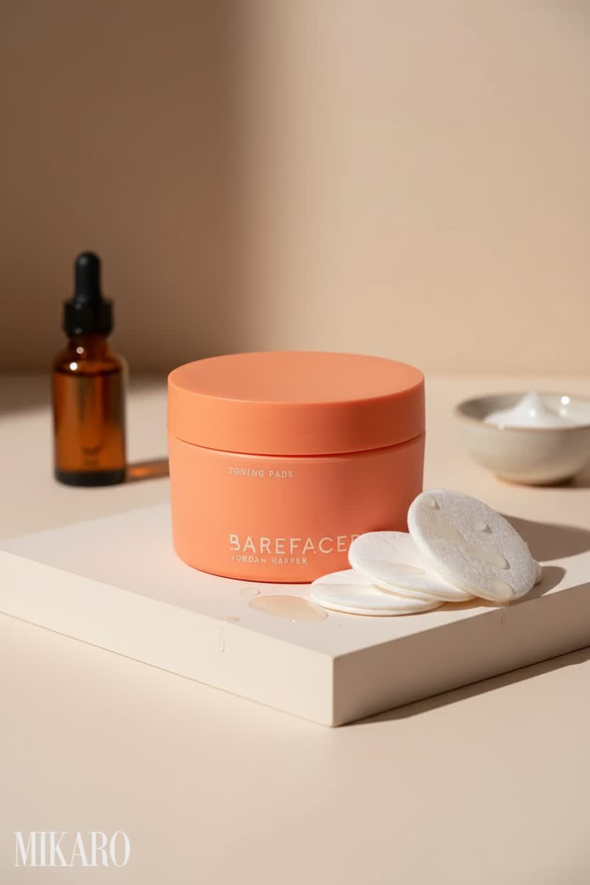 Barefaced Toning Pads: Flaky Skin & Blemish Solution