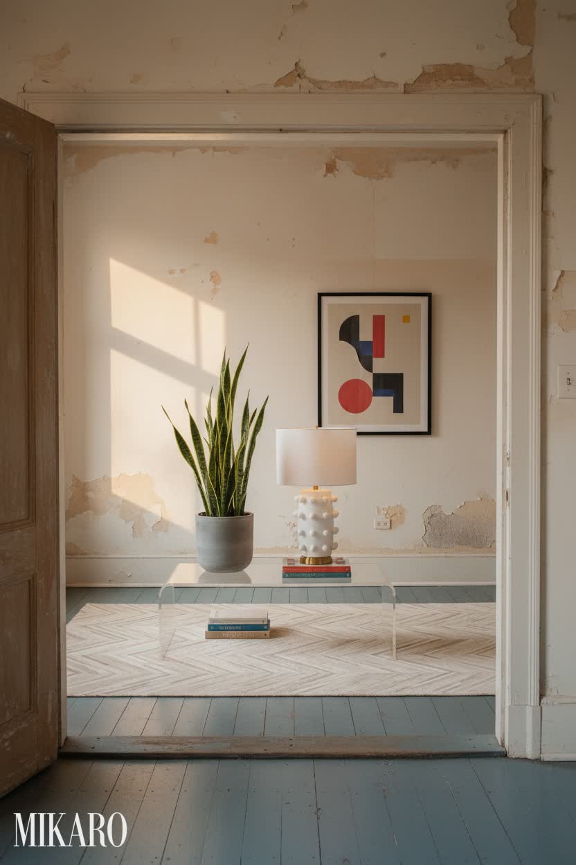 Bauhaus: Minimalist Landing with Modern Accents