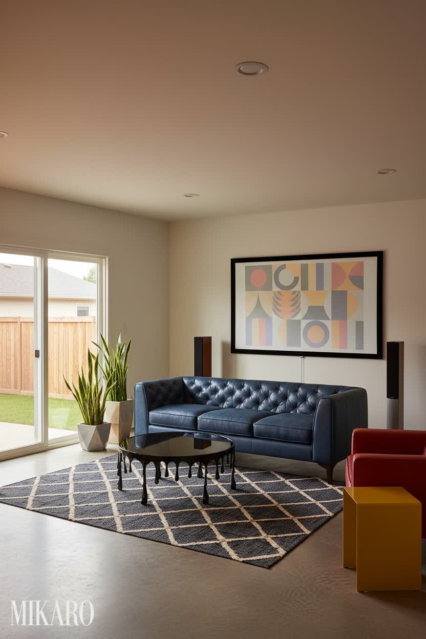 Bauhaus: Modern Home Theater Design with Luxury Furnishings