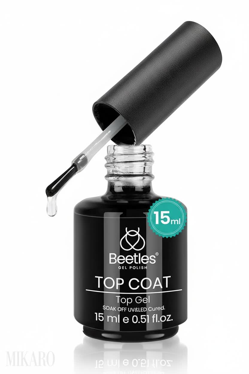 Beetles Top Coat: Long-Lasting Shine, No Chips!