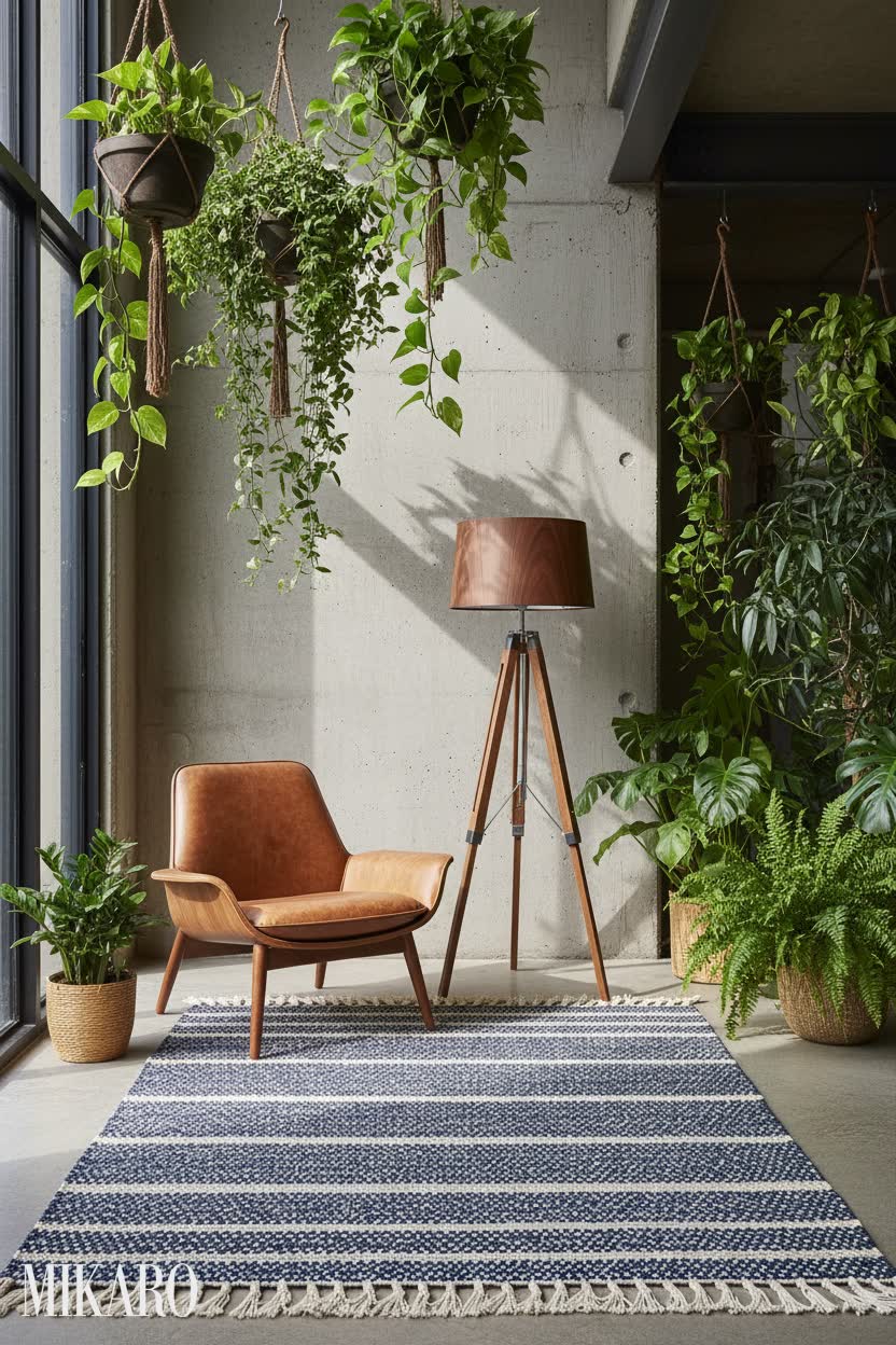 Biophilic: A Serene, Nature-Infused Foyer Oasis