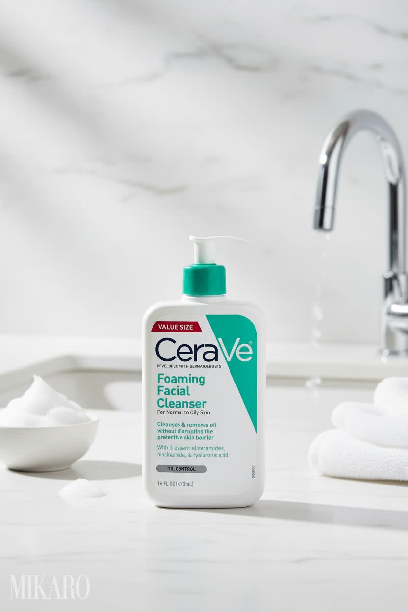 CeraVe Foaming Cleanser: Your Skin's Best Friend