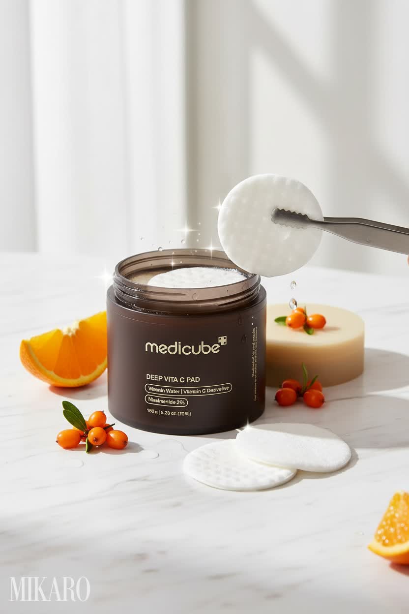 Clearer, Brighter Skin: Medicube Deep Vita C Pads