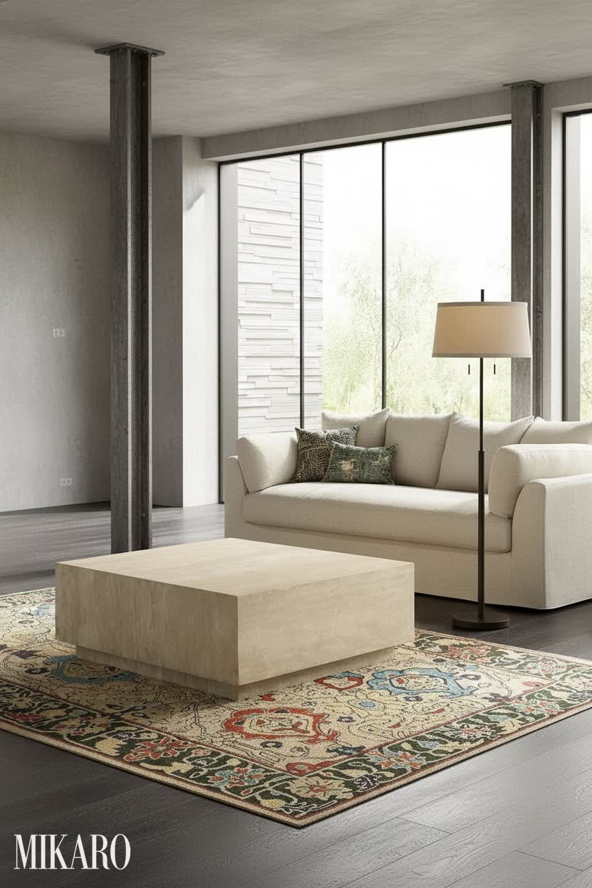 Contemporary Landing: Loft Living with Modern Elegance and Warm Textures