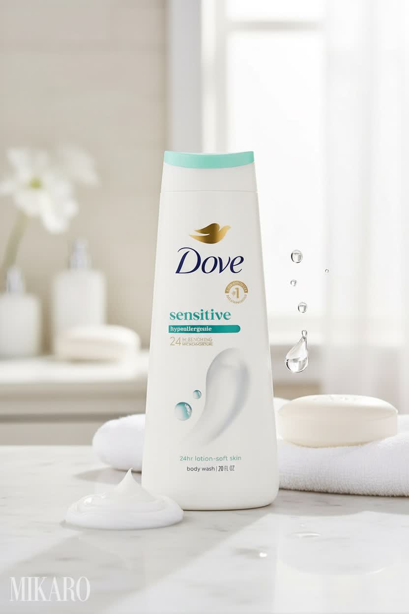 Dove Body Wash: The Solution for Sensitive, Dry Skin