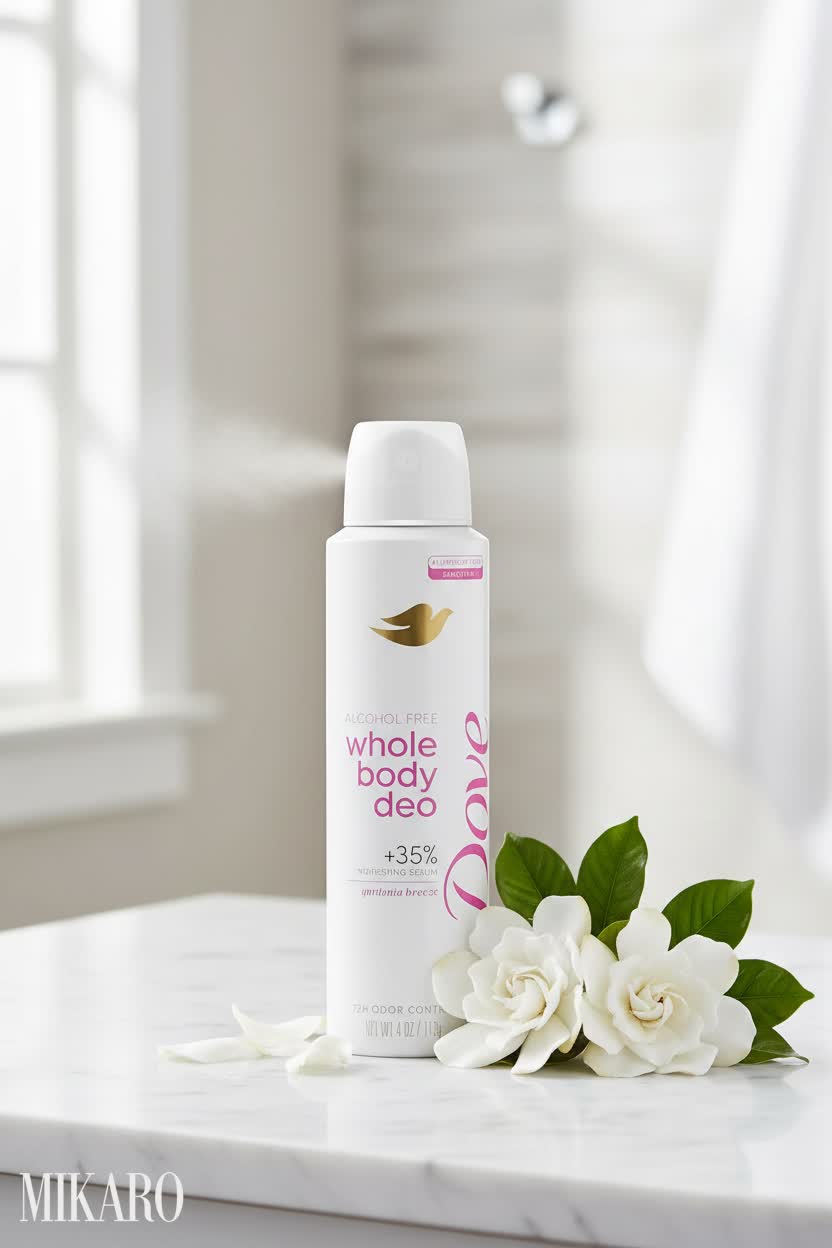 Dove Whole Body Deo: Freshness that lasts, a true game-changer!