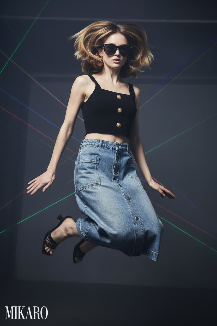 Dynamic Denim and Designer Details