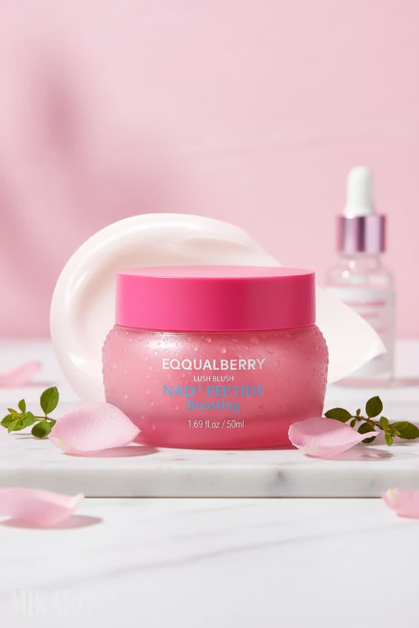 EQQUALBERRY NAD+ Peptide Cream: Unveiling Youthful Skin Transformations