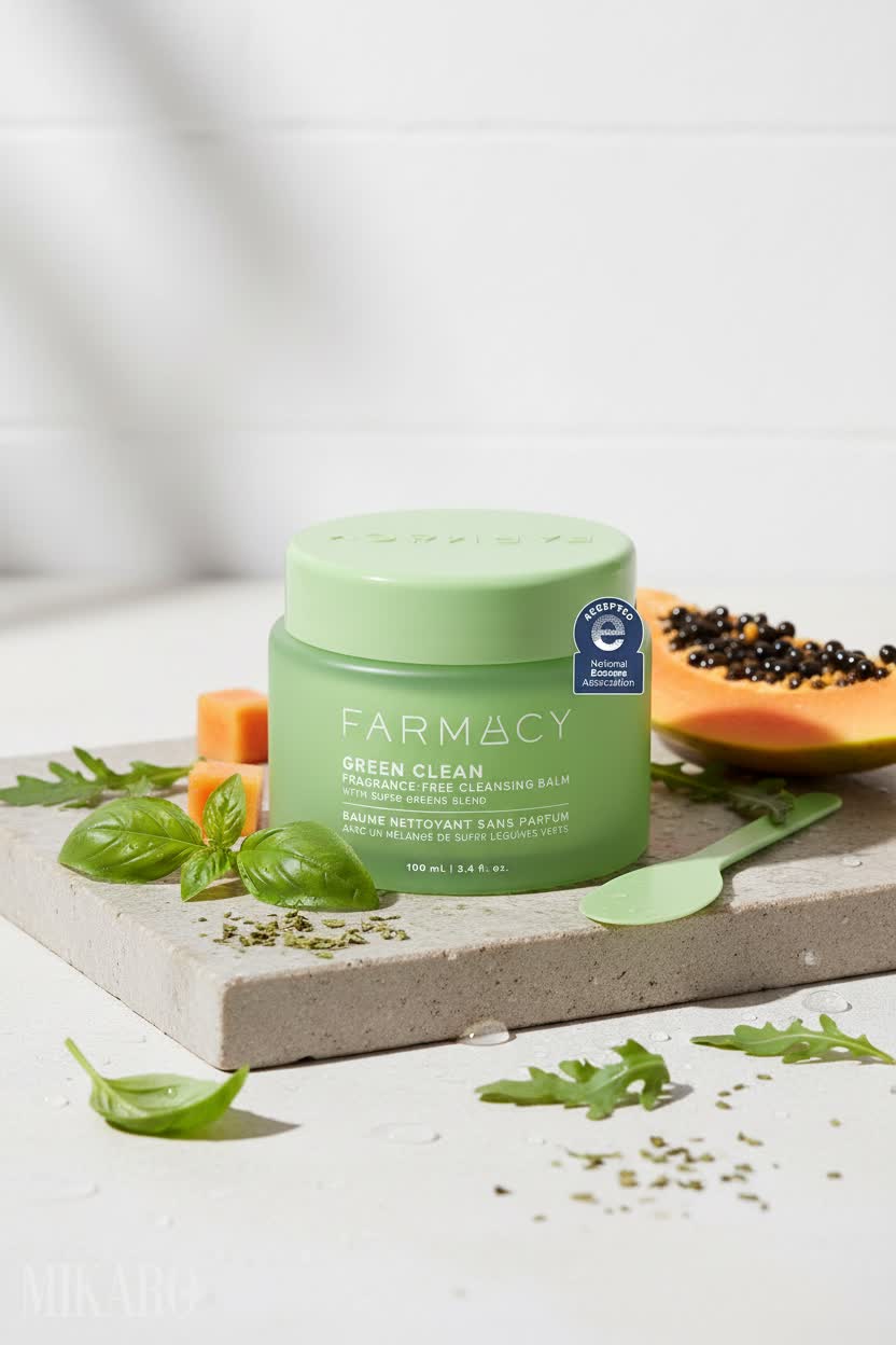 Farmacy Green Clean Balm: Sensitive Skin's Makeup Remover Solution