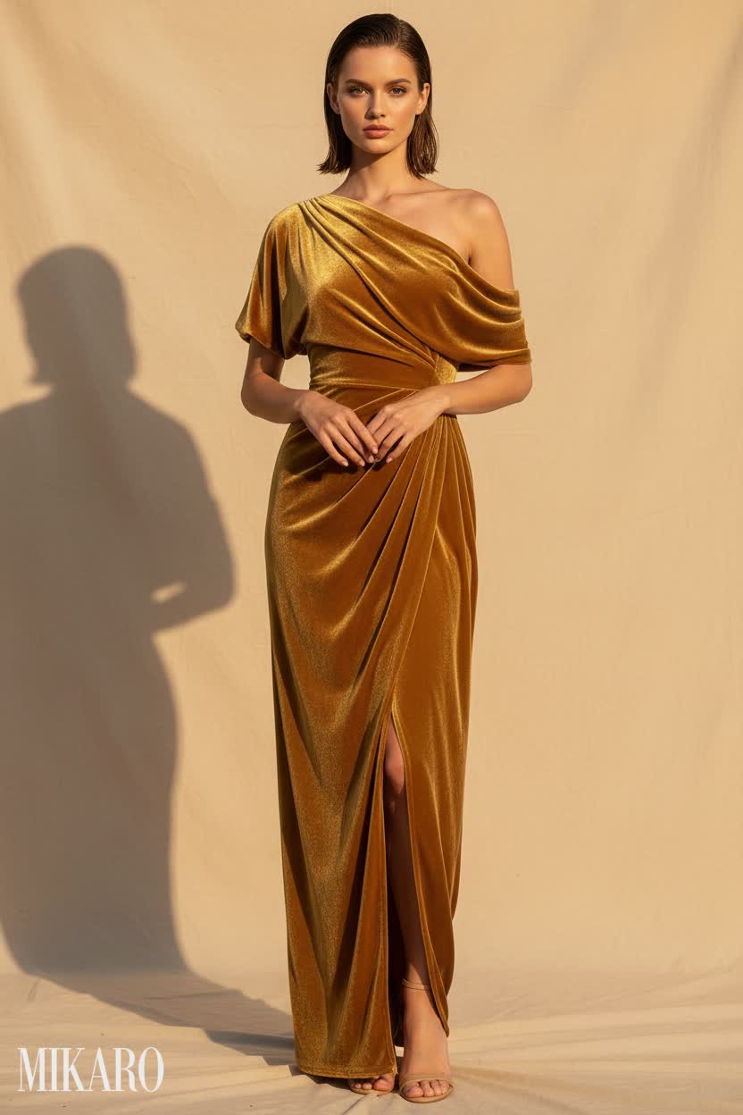 Golden Hour Velvet Elegance
