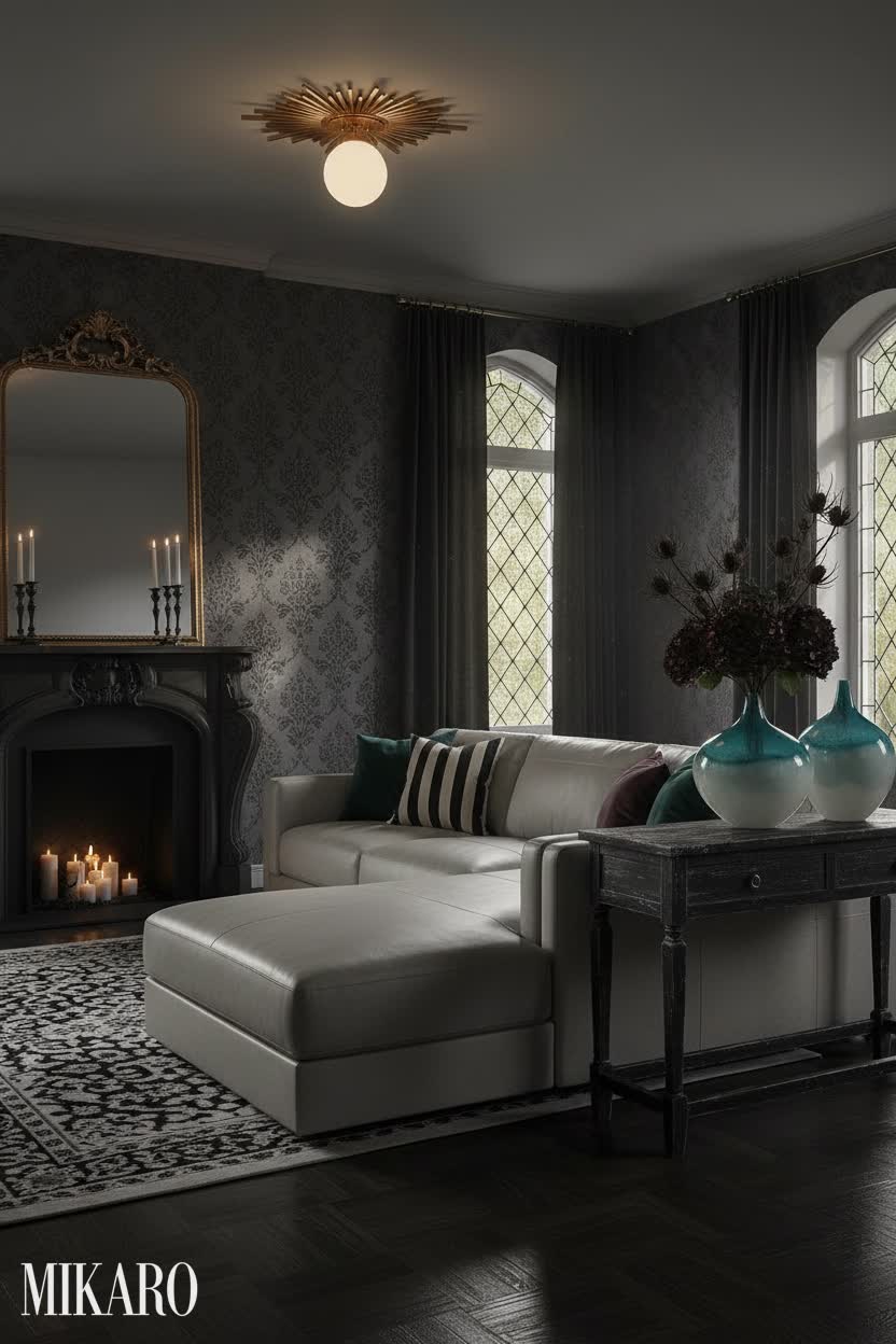 Gothic Revival: Modern Elegance with a Dramatic Flair