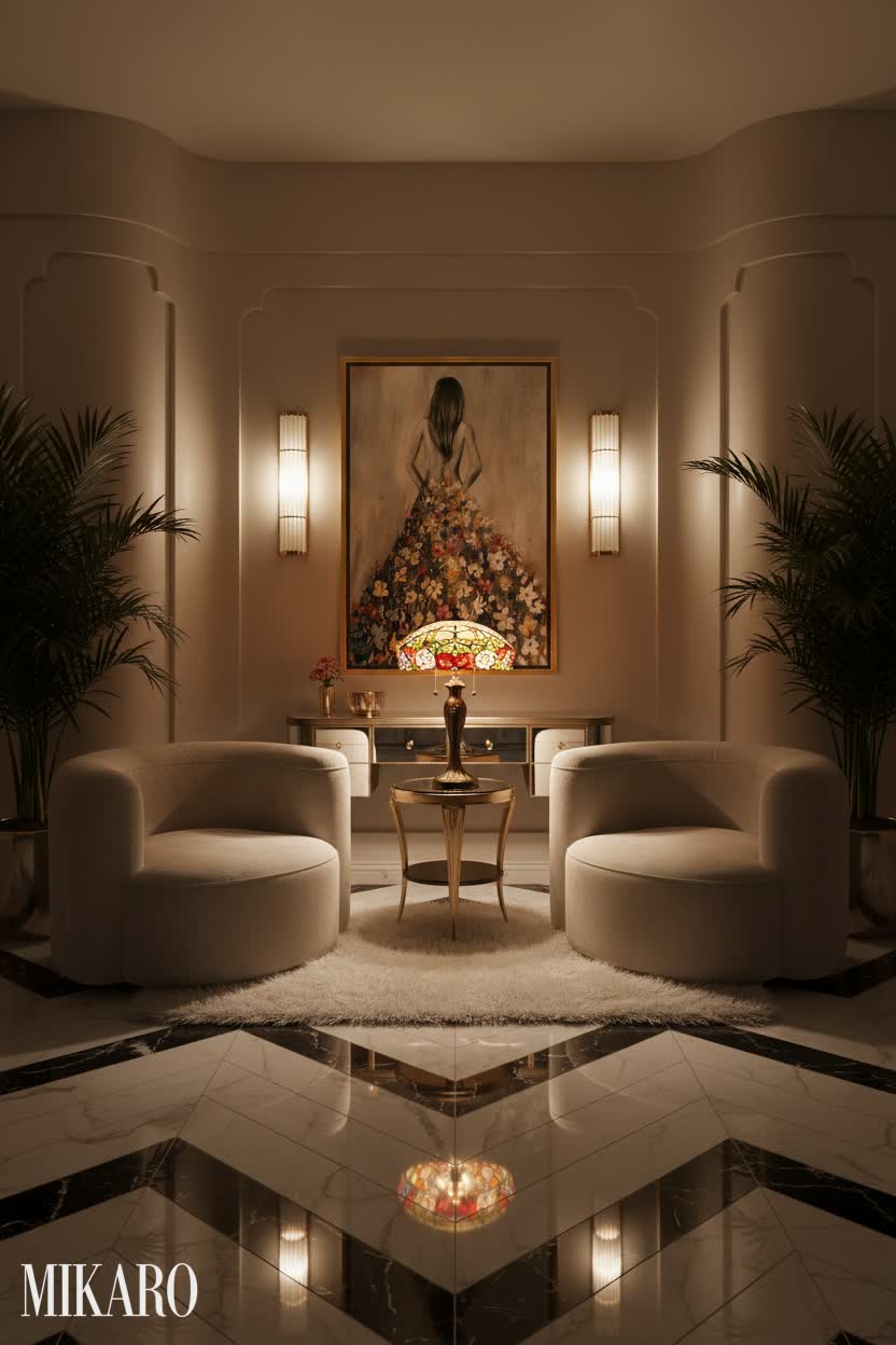 Hollywood Regency: Glamorous Retreat Dressing Room