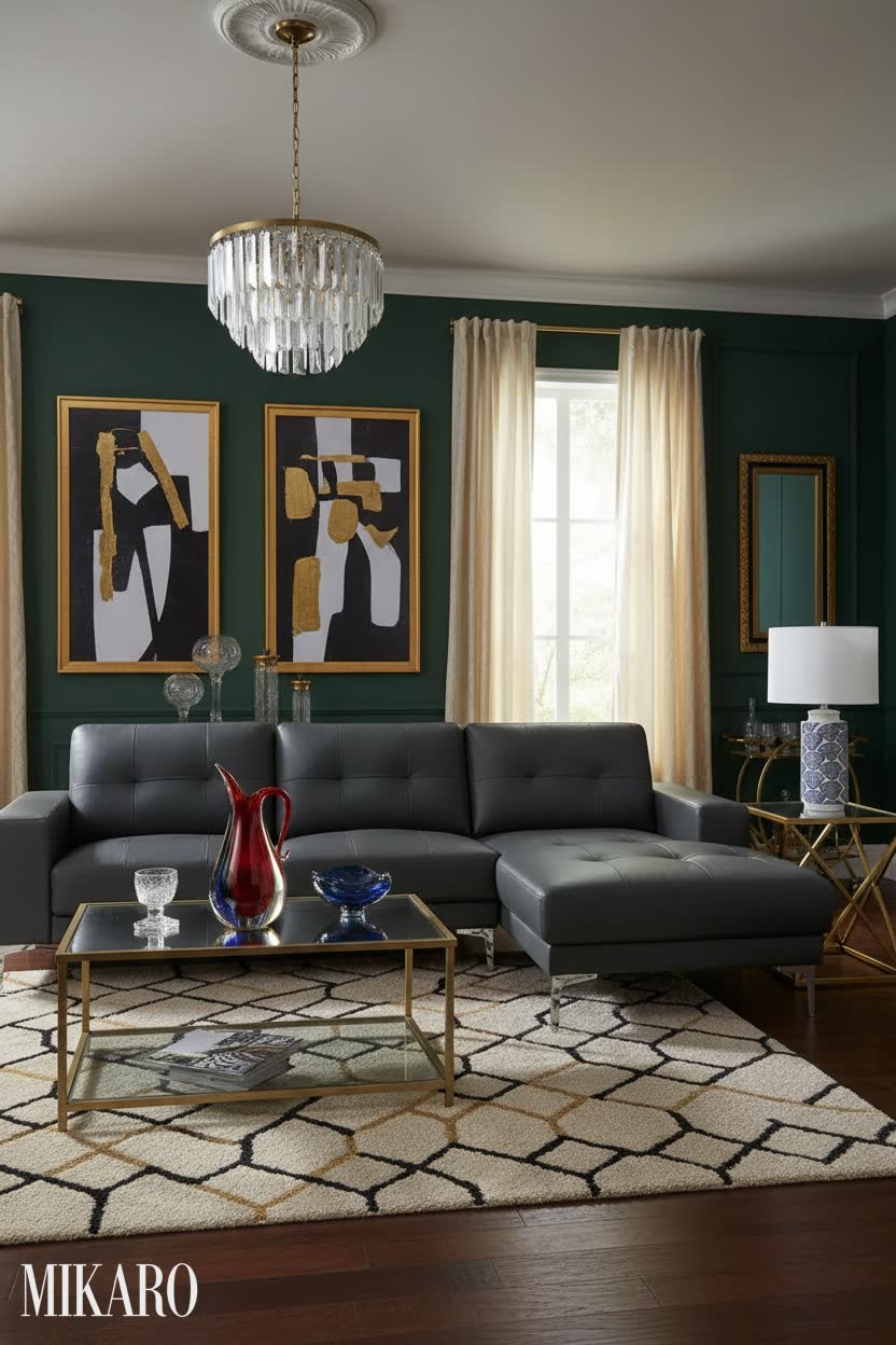 Hollywood Regency Glamour: A Modern Sanctuary