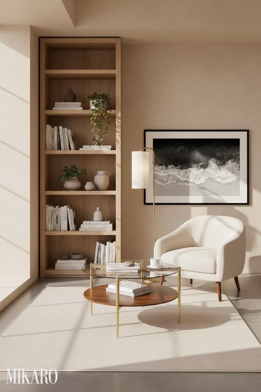 Japandi: Tranquil Reading Nook Design