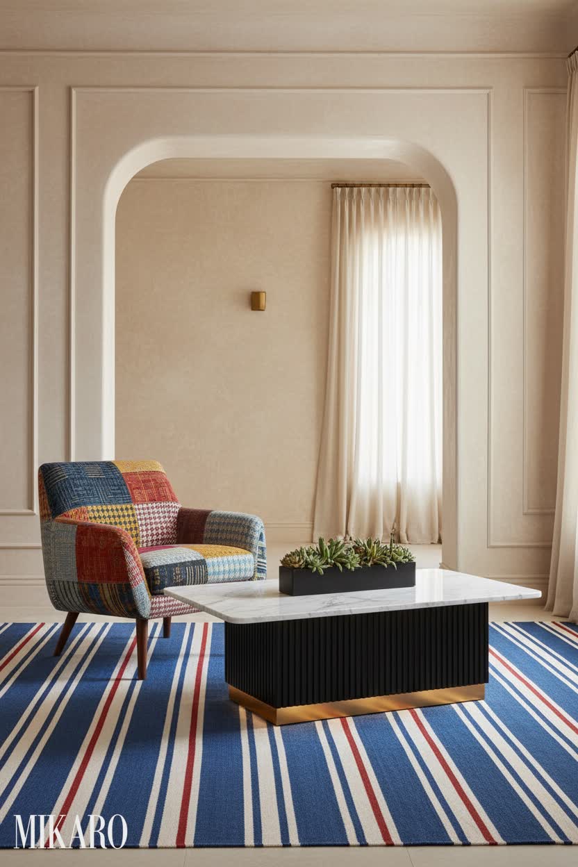 Mediterranean Serenity: A Recessed Niche with Modern Accents