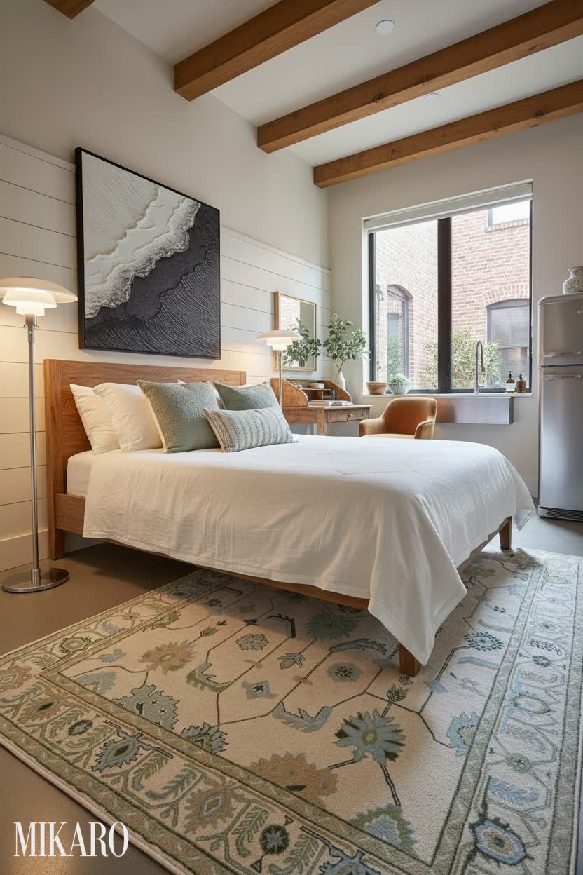 Modern Farmhouse: Unexpected Guest Retreat in a City Kitchen