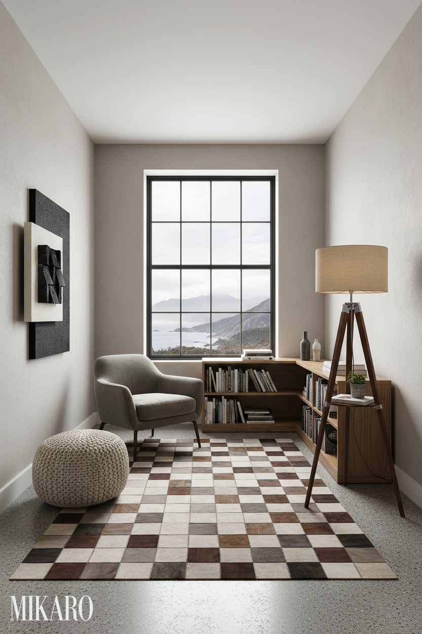 Modern Library: Cozy & Curated Dorm Room Design