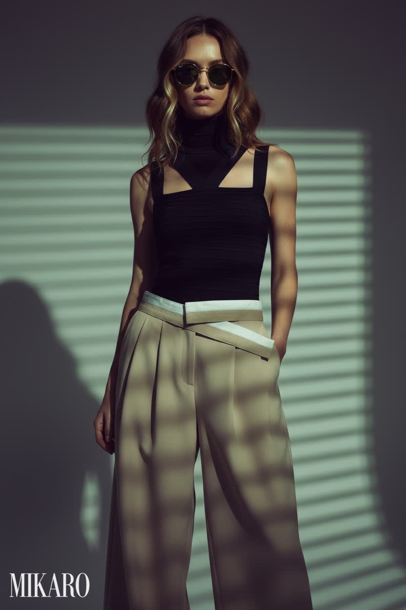 Noir-Inspired Modern Ensemble