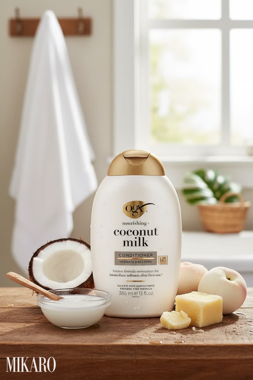 OGX Coconut Milk Conditioner: Soft Hair Solution