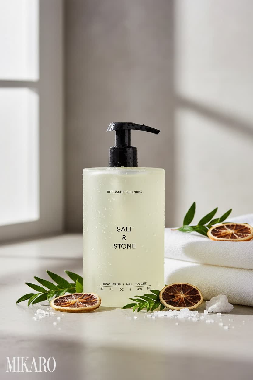Salt & Stone Body Wash: Experience Luxurious Hydration & Captivating Scents
