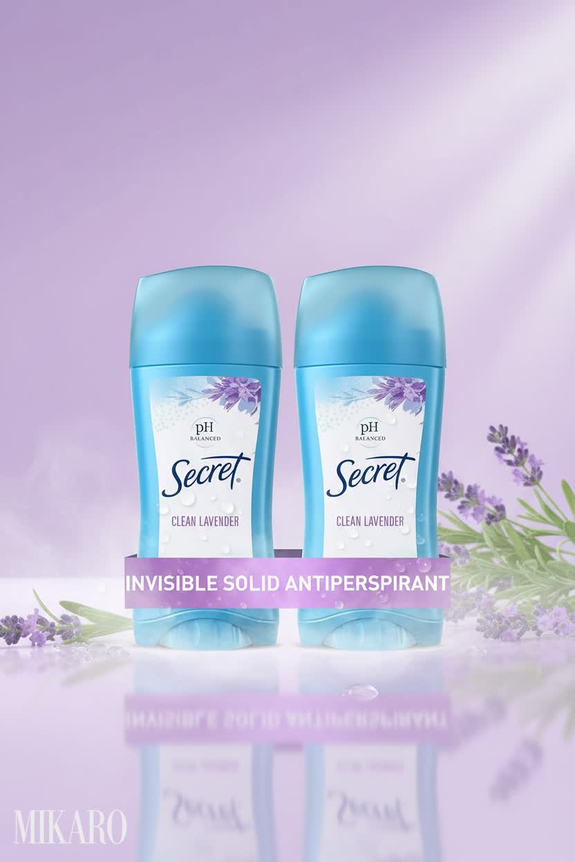 Secret Antiperspirant: Your trusted choice for all-day freshness