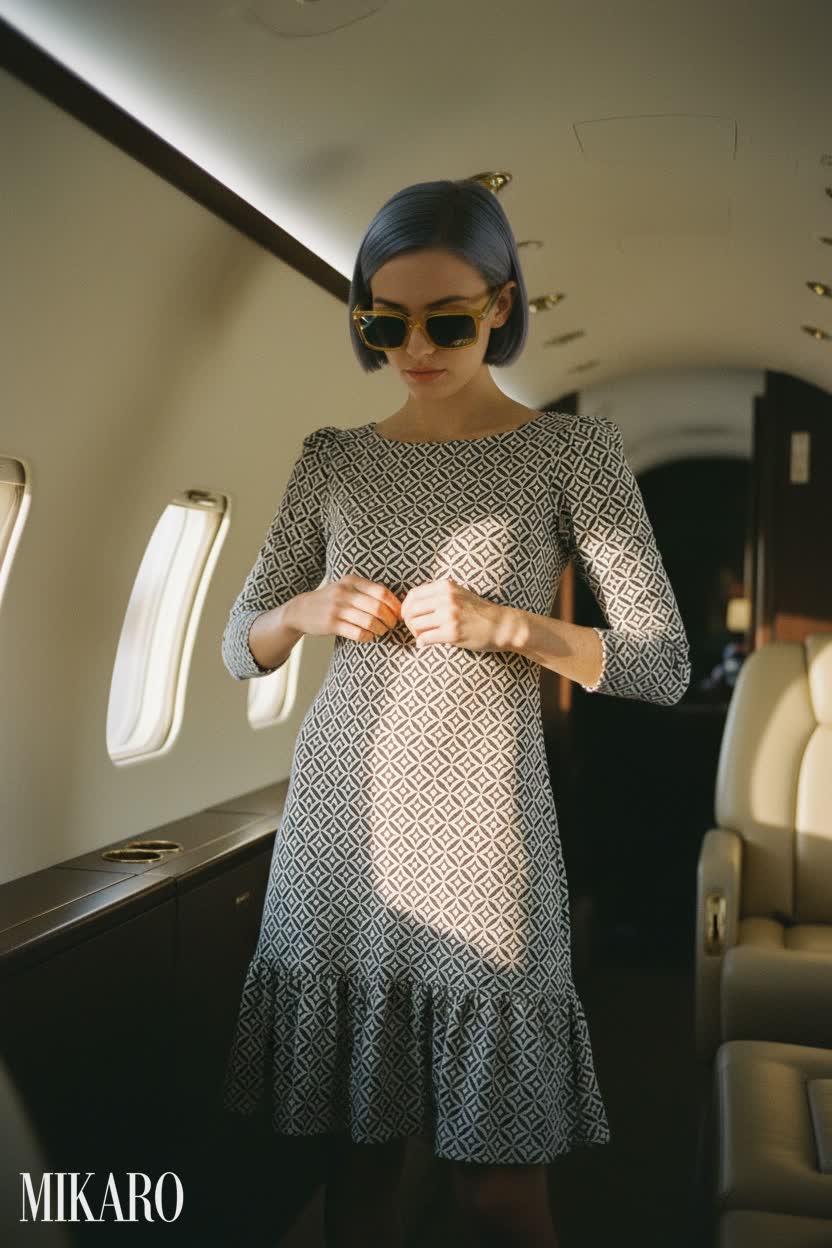 Sleek Bixie and Geometric Chic