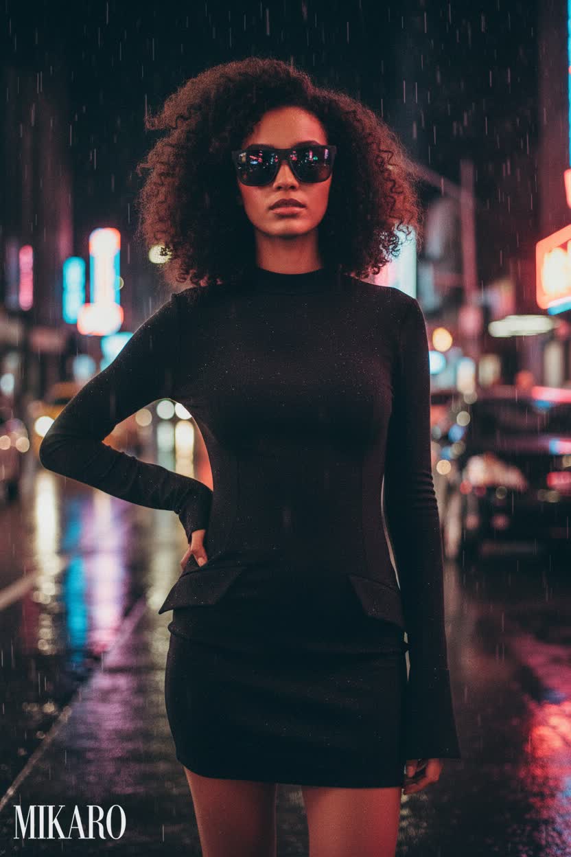 Sleek Urban Night Out Ensemble