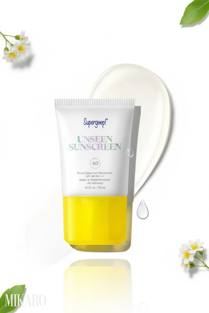 Supergoop! Unseen Sunscreen: The Invisible, Non-Greasy Daily SPF Solution