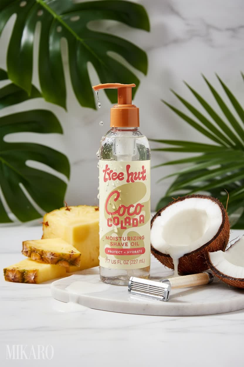 Tree Hut Coco Colada Shave Oil: Say Goodbye to Razor Burn!