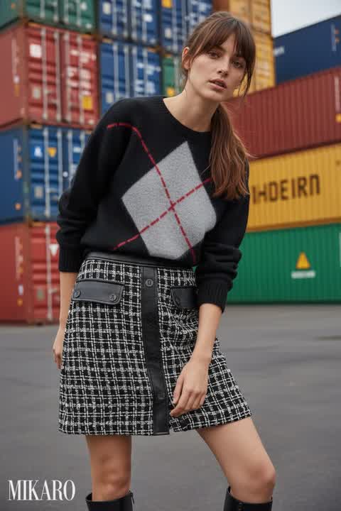 Tweed and Argyle Urban Chic Ensemble