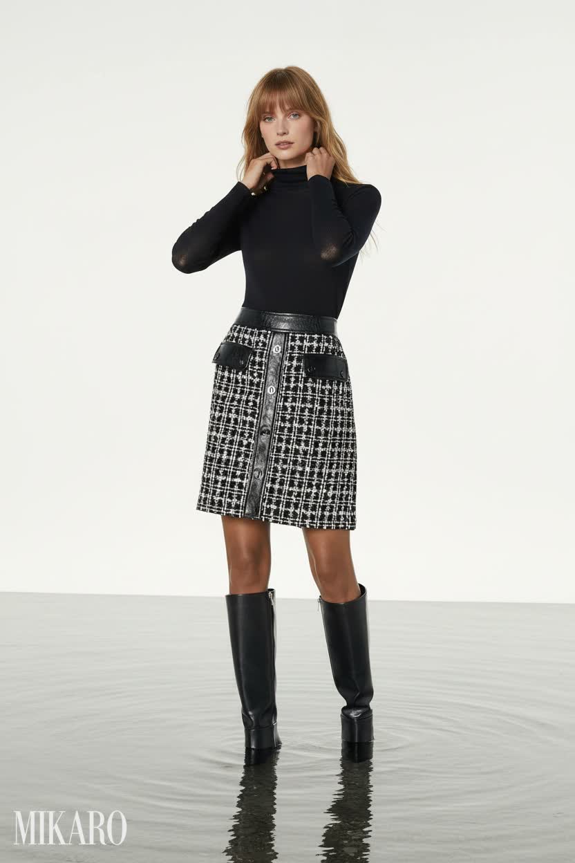 Tweed and Cashmere Elegance