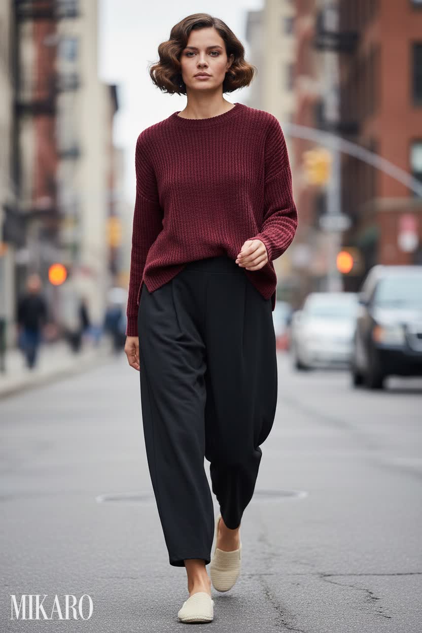 Urban Stroll in Comfort and Style