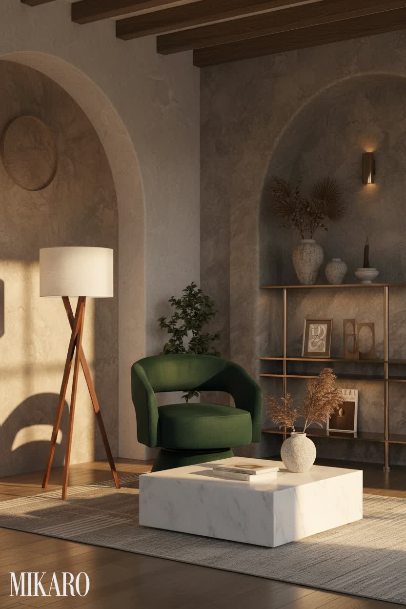 Wabi-Sabi: Cozy Under-Stairs Retreat