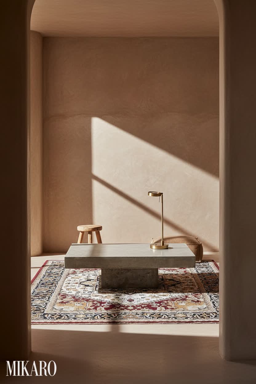 Wabi-Sabi: Golden Hour Serenity in an Organic Landing