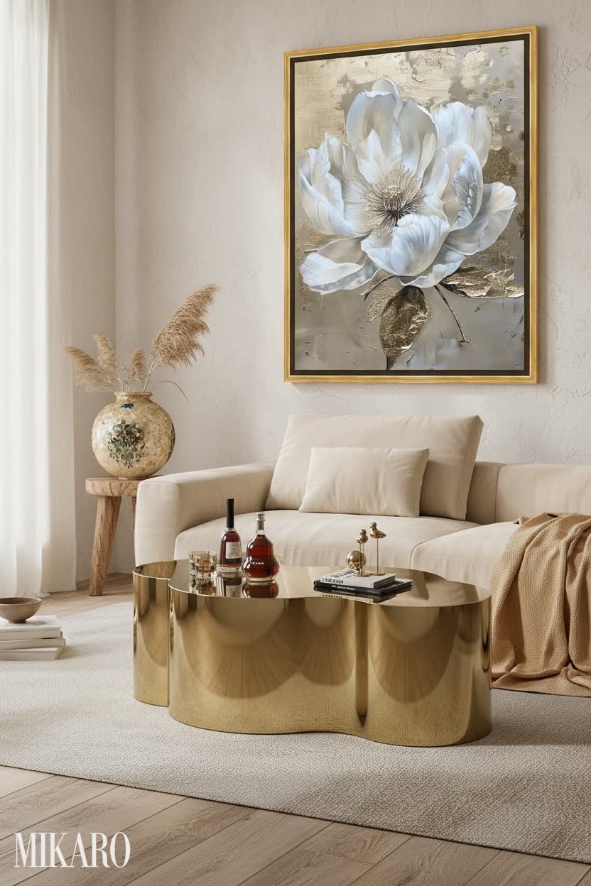 Wabi-Sabi Serenity: A Golden Touch