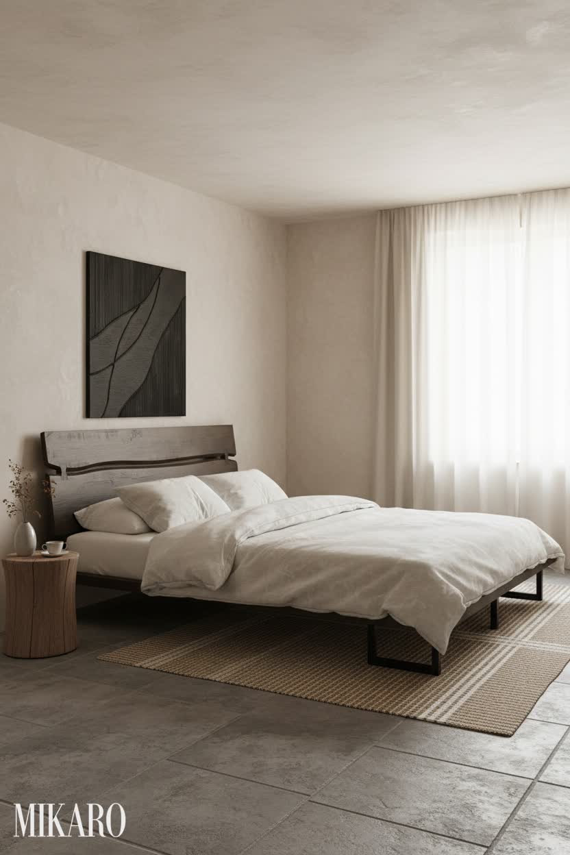 Wabi-Sabi: Understated Elegance for Your Basement Bedroom