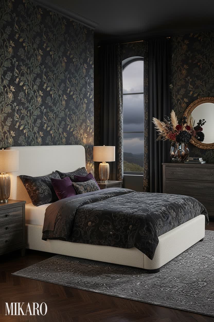 Whimsigoth Bedroom: Dark Romantic Vibe Decor & Styling Ideas