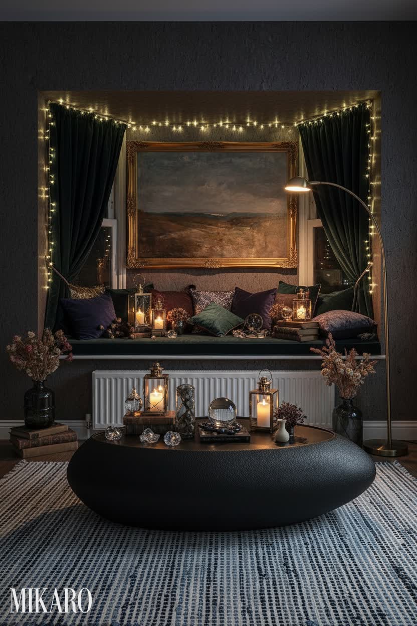 Whimsigoth: Enchanted Bay Window Nook