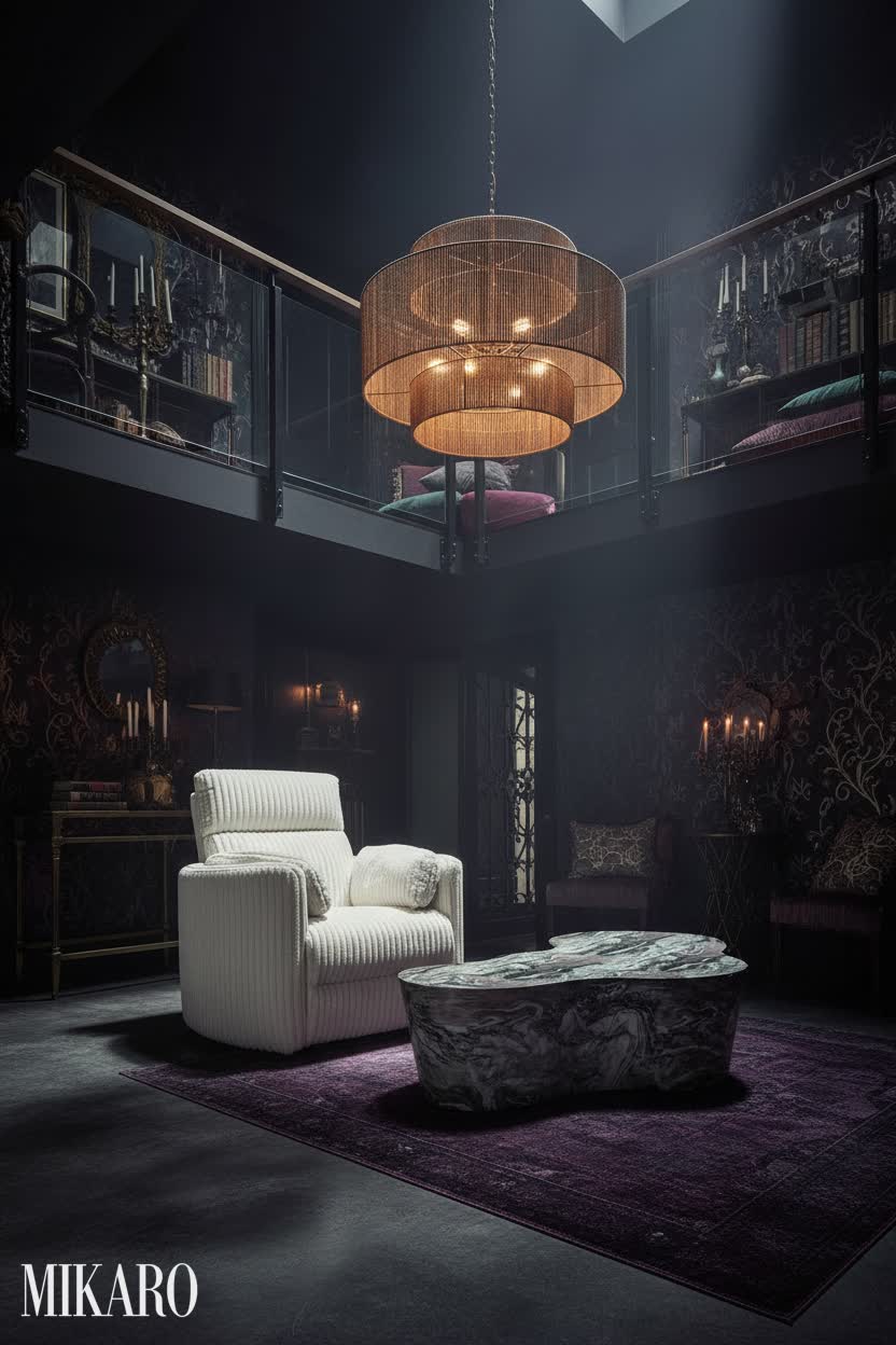 Whimsigoth: Enchanting Split-Level Breakfast Nook